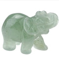 1.5” Elephant Crystal Art – Natural Stone Home Decor | AP6Home